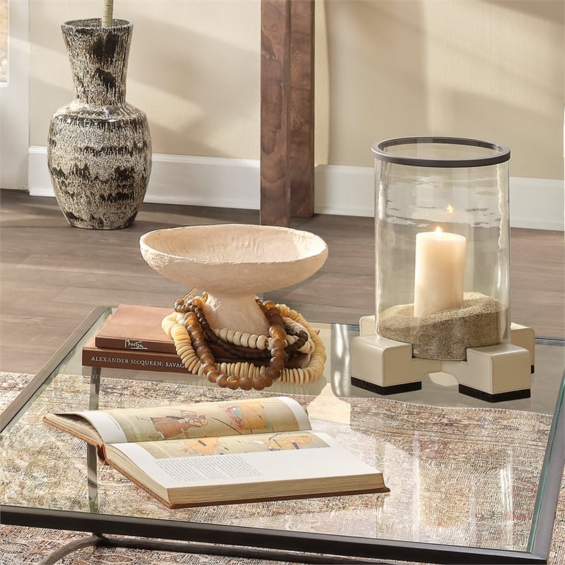 J&D Designs Co Vector Leather Hurricane in Ivory
