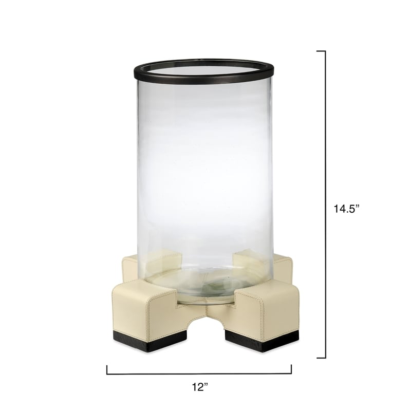 J&D Designs Co Vector Leather Hurricane in Ivory