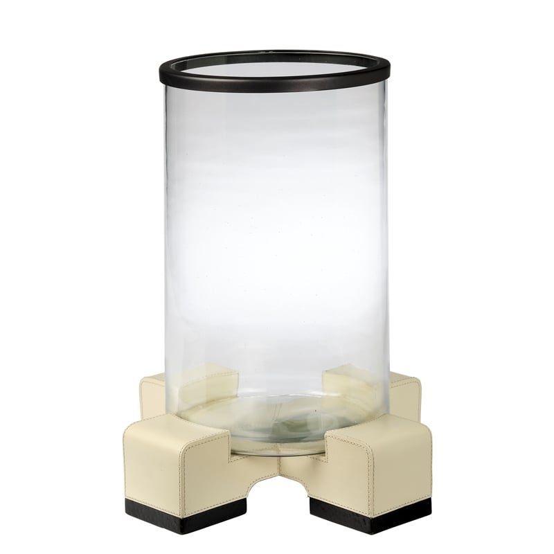 J&D Designs Co Vector Leather Hurricane in Ivory