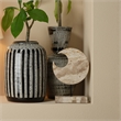 J&D Designs Co Crescent Marble Stand Cream