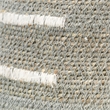 J&D Designs Co Rainforest Seagrass Basket Blue Jute
