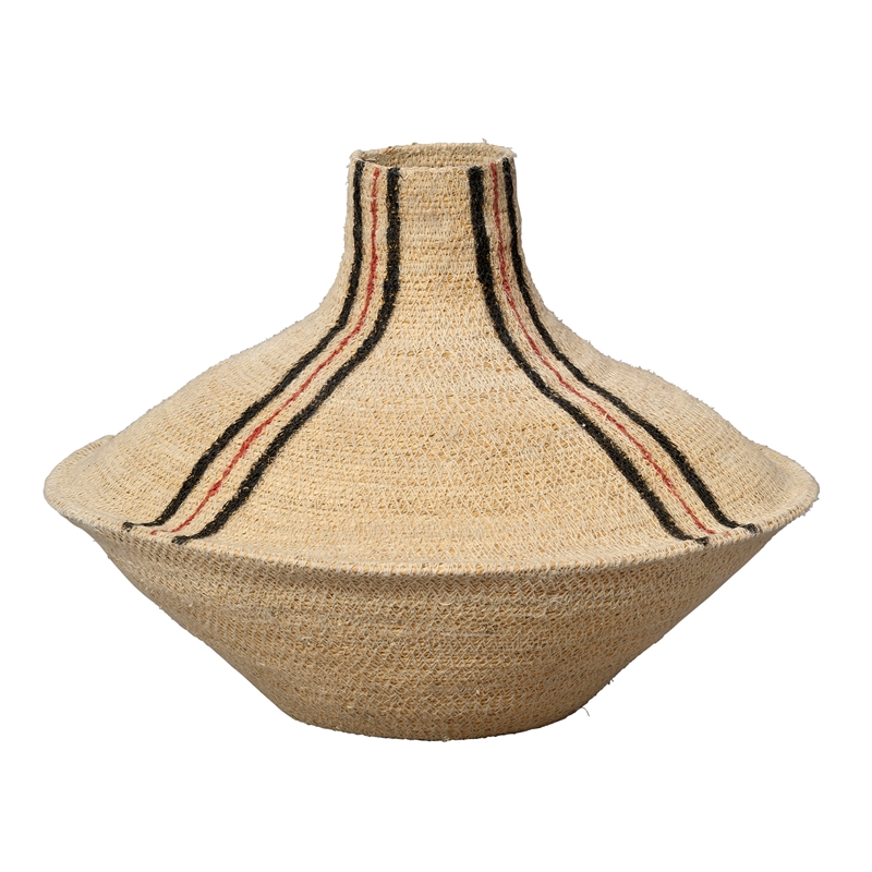 J&D Designs Co Mantis Seagrass Basket Natural Jute
