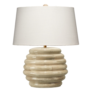 J&D Designs Co Soroban Mango Wood Table Lamp