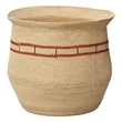 J&D Designs Co Silkworm Seagrass Basket Natural Jute