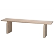 J&D Designs Co Arc Mango Wood Bench