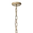 J&D Designs Co Strand Wood Beaded Pendant Natural