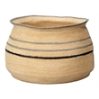 J&D Designs Co Caterpillar Seagrass Basket Natural Jute