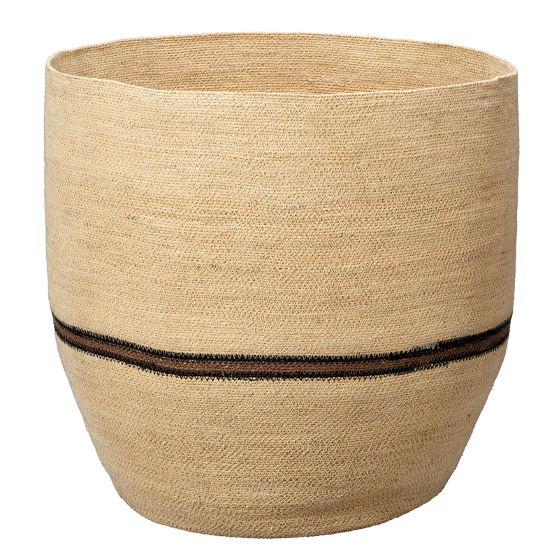 J&D Designs Co Vine Seagrass Basket Natural Jute