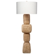 J&D Designs Co Totem Wood Floor Lamp
