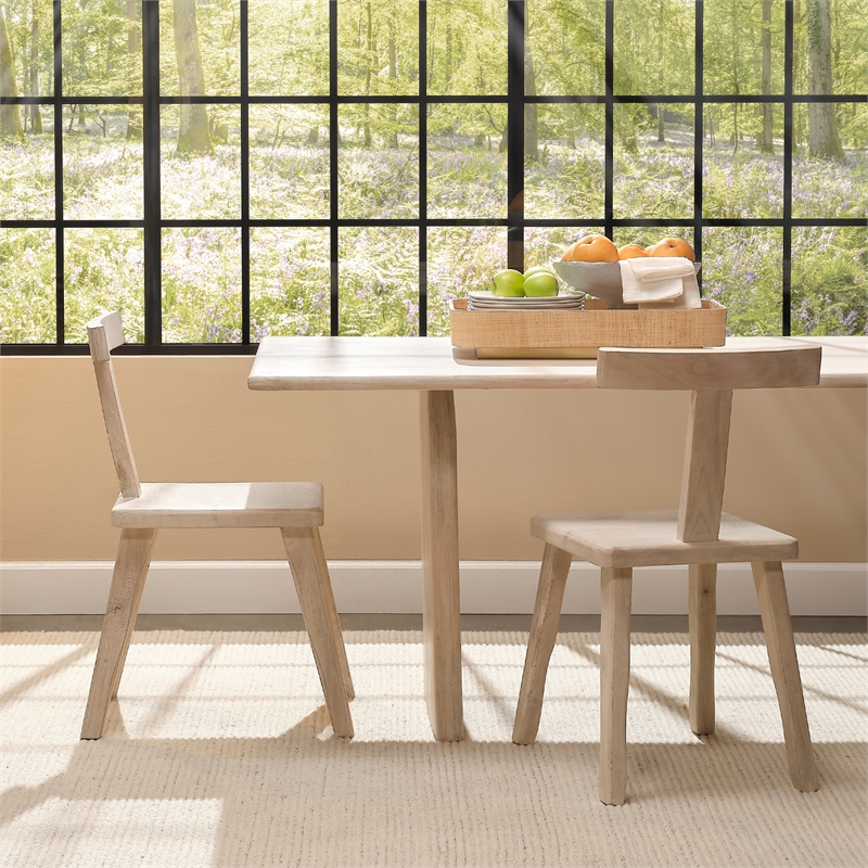 J&D Designs Co Parlor Mango Wood Chair