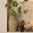 J&D Designs Co Dragonfly Seagrass Basket Natural Jute