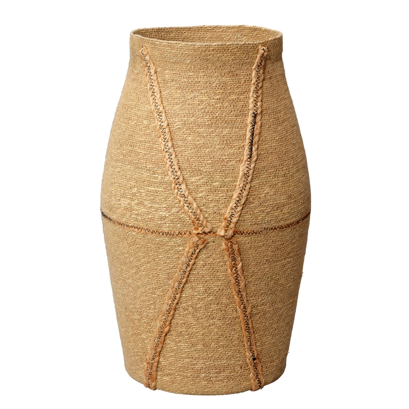 J&D Designs Co Dragonfly Seagrass Basket Natural Jute