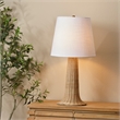 J&D Design Walden Cane Table Lamp Natural Iron