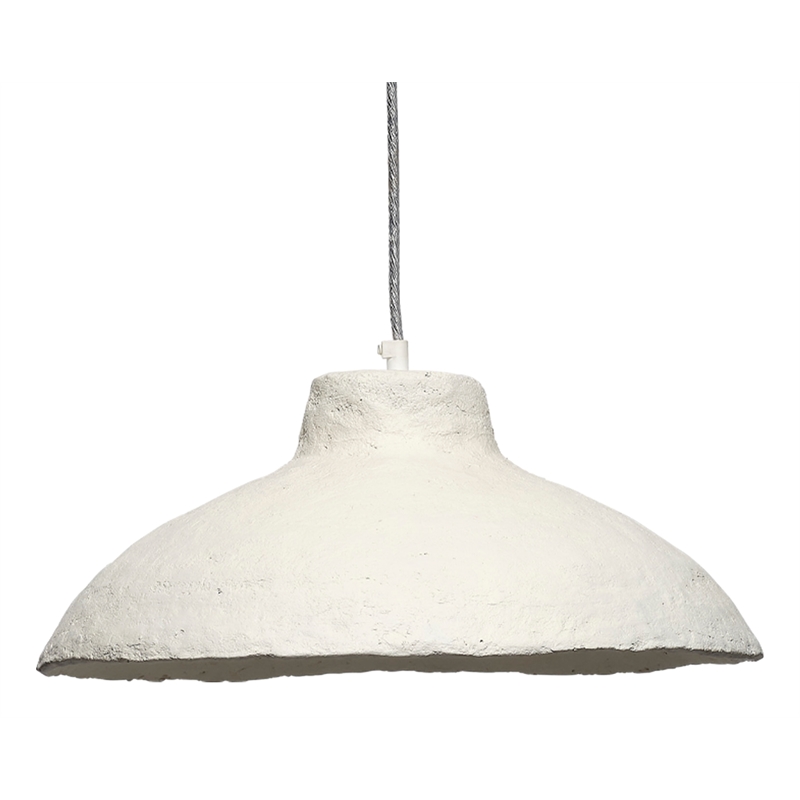 J&D Design Parchment Pendant Off White Paper