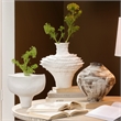 J&D Designs Co Ruffle Ceramic Decorative Vase