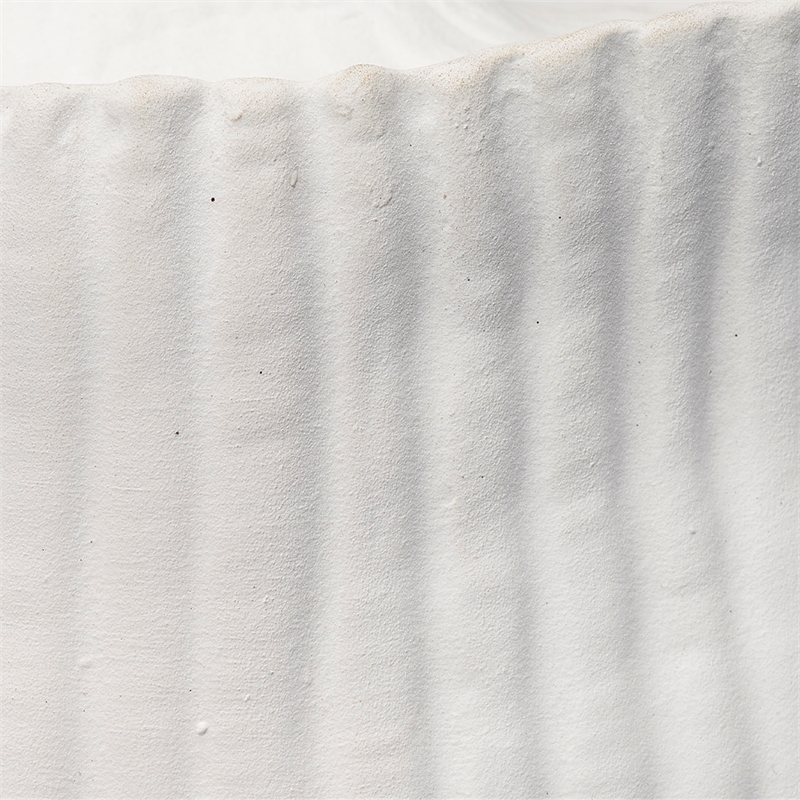 J&D Designs Co Plunge Ceramic Decorative Vessel Matte White