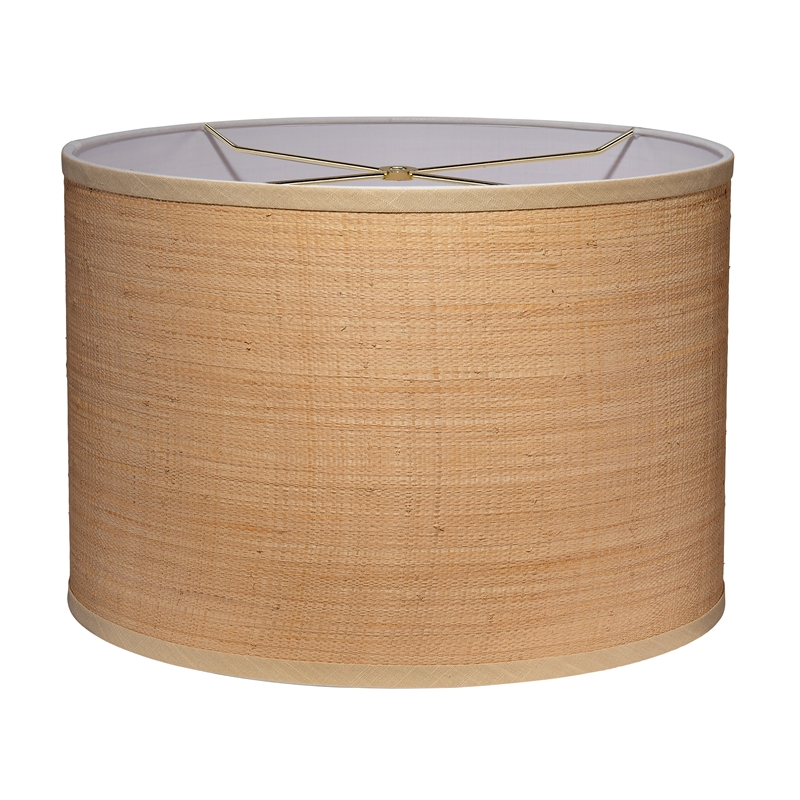 J&D Designs Co Drum Raffia Shade Classic