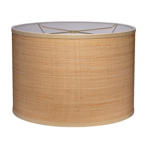 J&D Designs Co Drum Raffia Shade Classic