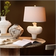J&D Designs Co Colette Ceramic Table Lamp with Polyester Shade