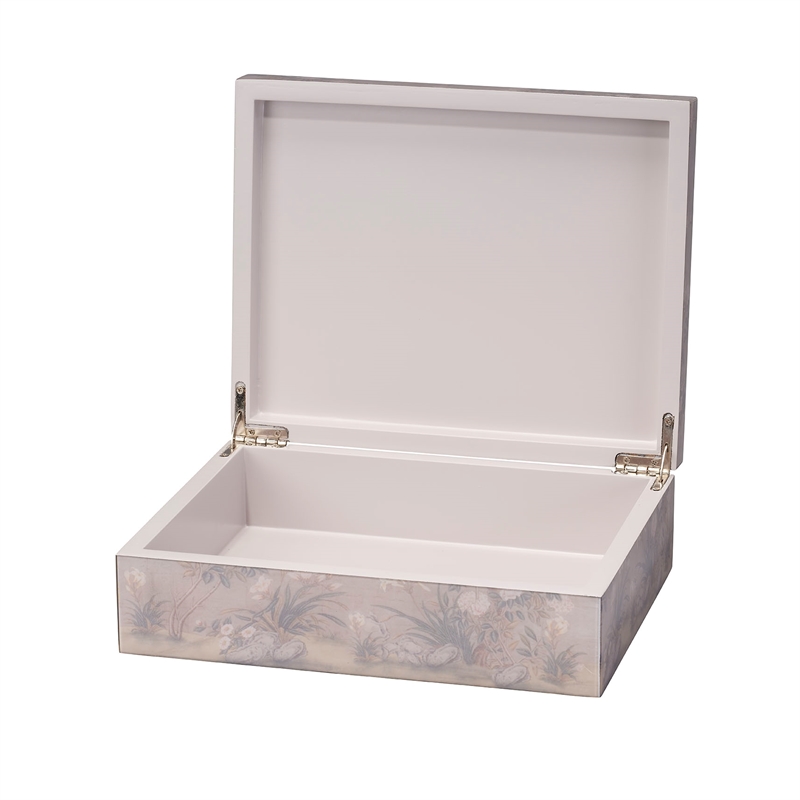 J&D Designs Co Garland Decorative Box Lavender