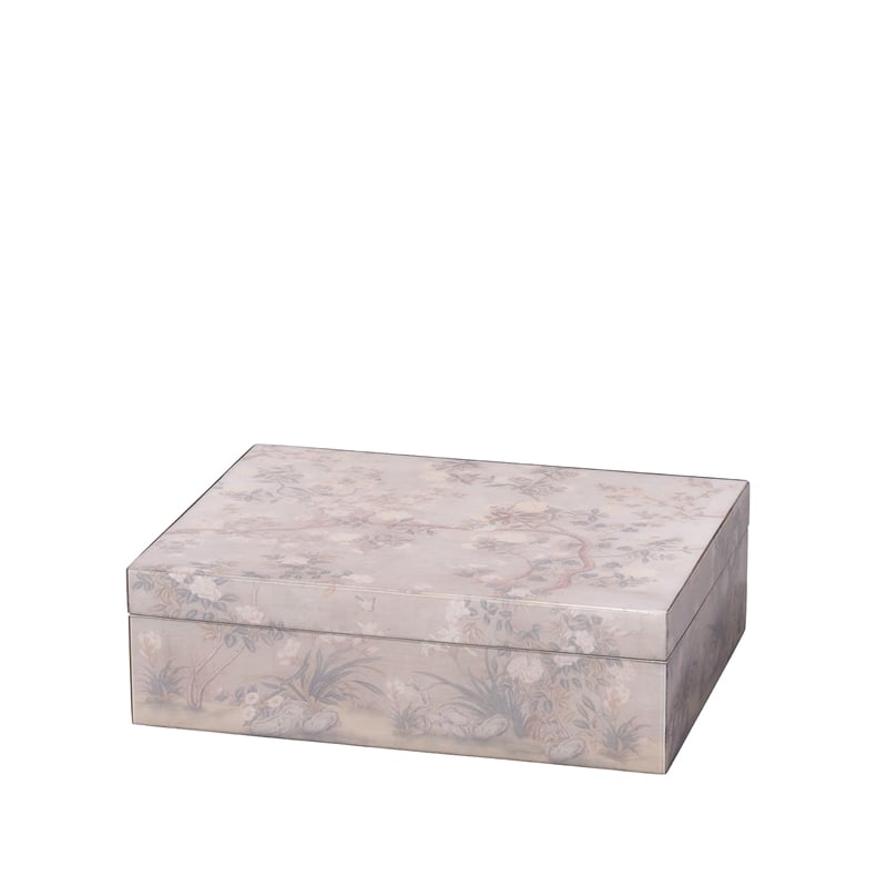J&D Designs Co Garland Decorative Box Lavender