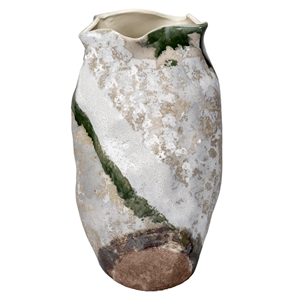 J&D Designs Sandcastle Ceramic Decorative Vase Large