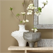 J&D Designs Plunge Ceramic Decorative Vessel Grey