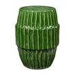 J&D Designs Co Algae Ceramic Side Table Green