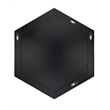 J&D Designs Academy Mother of Pearl Hexagon Wall Mirror