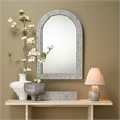 J&D Designs Beverly Mother of Pearl Arch Wall Mirror