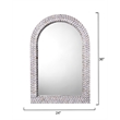 J&D Designs Beverly Mother of Pearl Arch Wall Mirror
