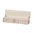 J&D Designs Roosevelt Blue Mother of Pearl Decorative Box Large