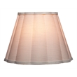 J&D Designs Scalloped 1-Light Wall Sconce White Linen