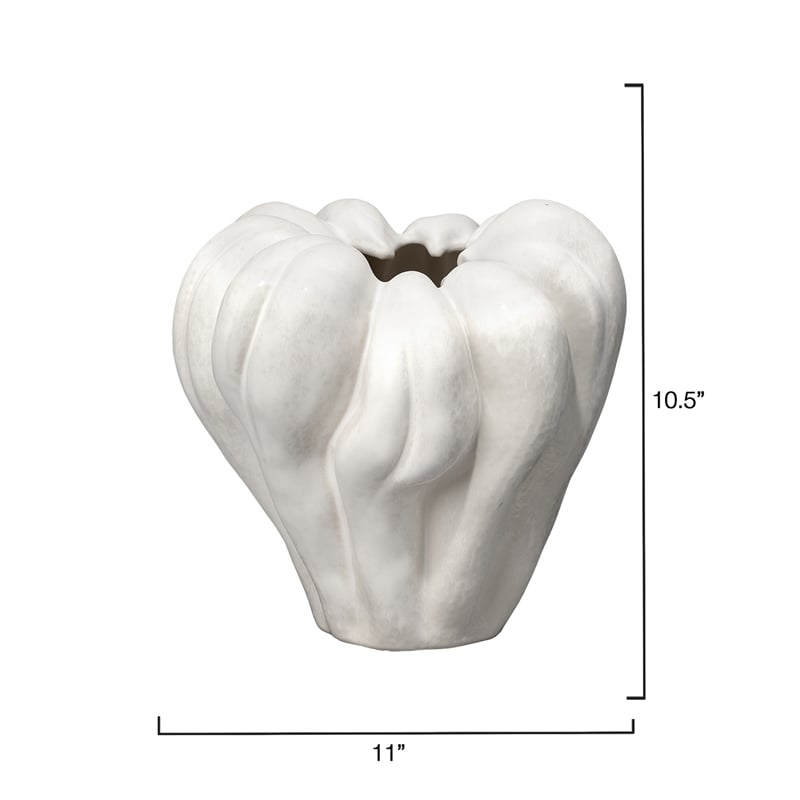 J&D Designs Tulip Ceramic Decorative Vase