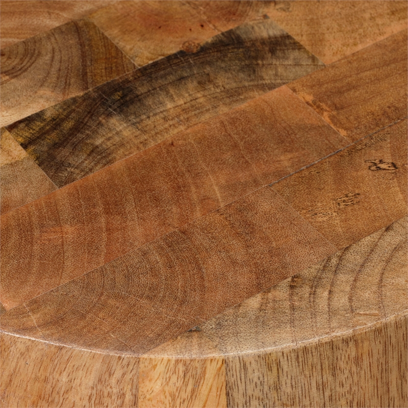 J&D Designs Rook Mango Wood Counter Stool