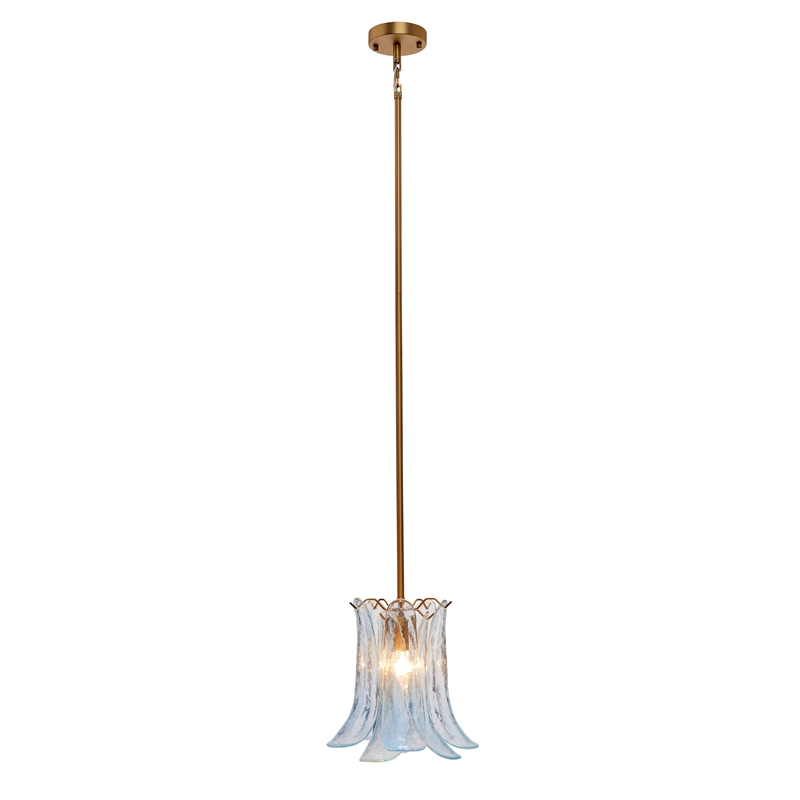 J&D Designs Co Cala Pendant in Pale Blue