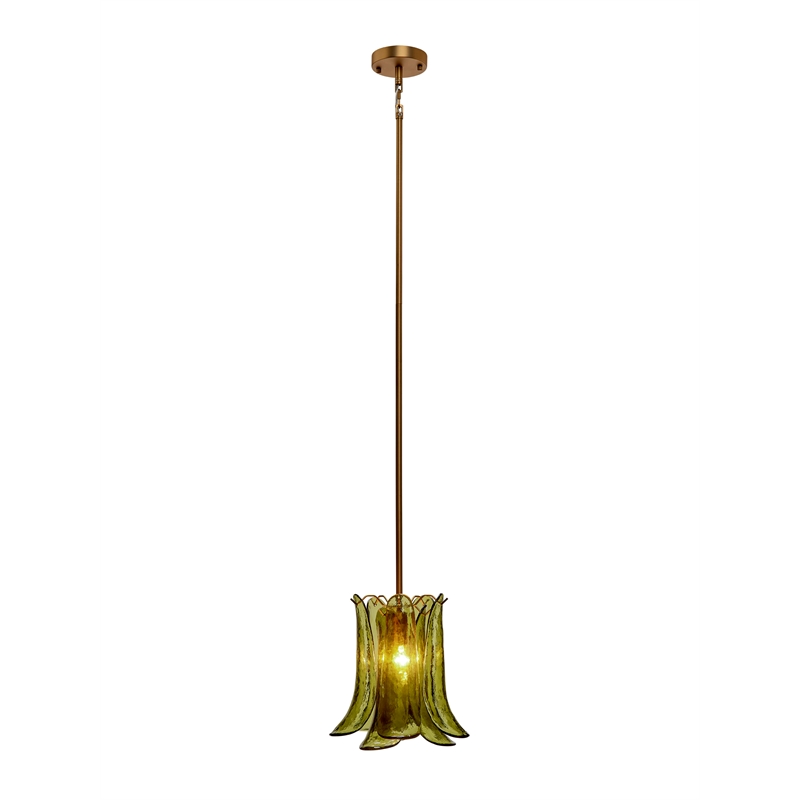 J&D Designs Co Cala Pendant in Green