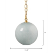 J&D Designs Co Camber Pendant in Blue