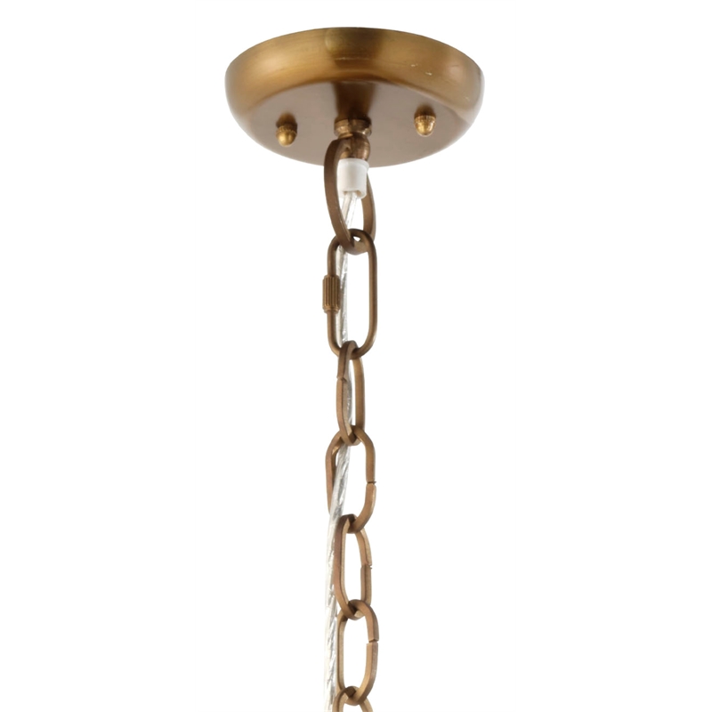 J&D Designs Co Clamshell Chandelier in Natural in Small
