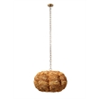 J&D Designs Co Clamshell Chandelier in Natural in Small