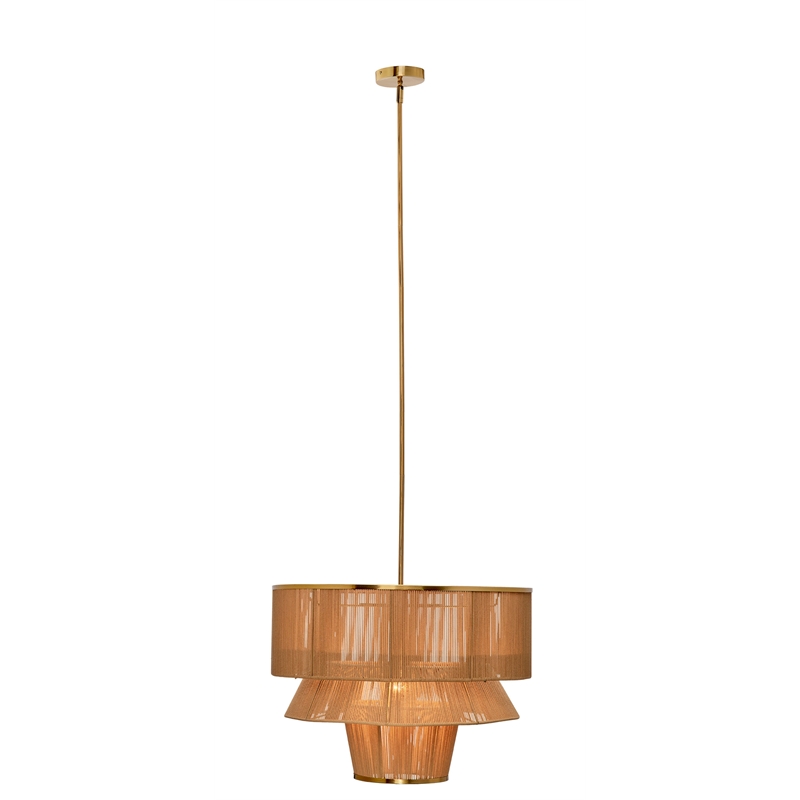 J&D Designs Co Dimension Chandelier in Natural