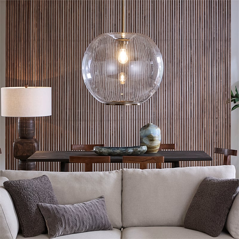 J&D Designs Co Helium Pendant in Clear