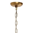 J&D Designs Co Magnolia Chandelier in Smoke and White Glass
