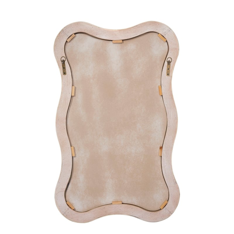 J&D Designs Co Dali Mirror in Cream