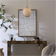 J&D Designs Co Fractured Mirror in Silver