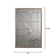 J&D Designs Co Fractured Mirror in Silver