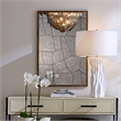 J&D Designs Co Fractured Mirror in Silver