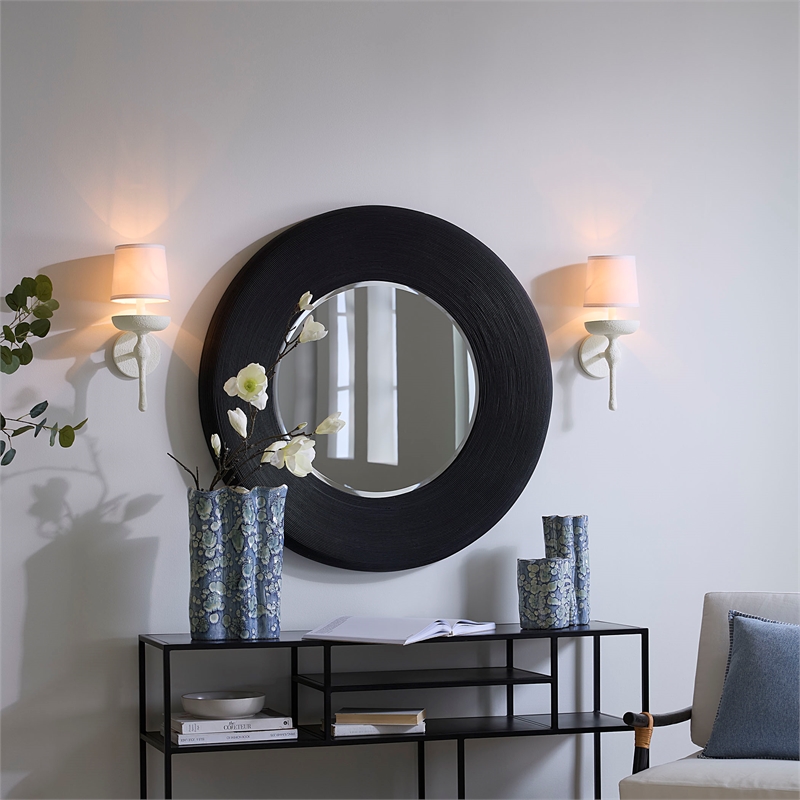 J&D Designs Co Paddock Mirror in Black