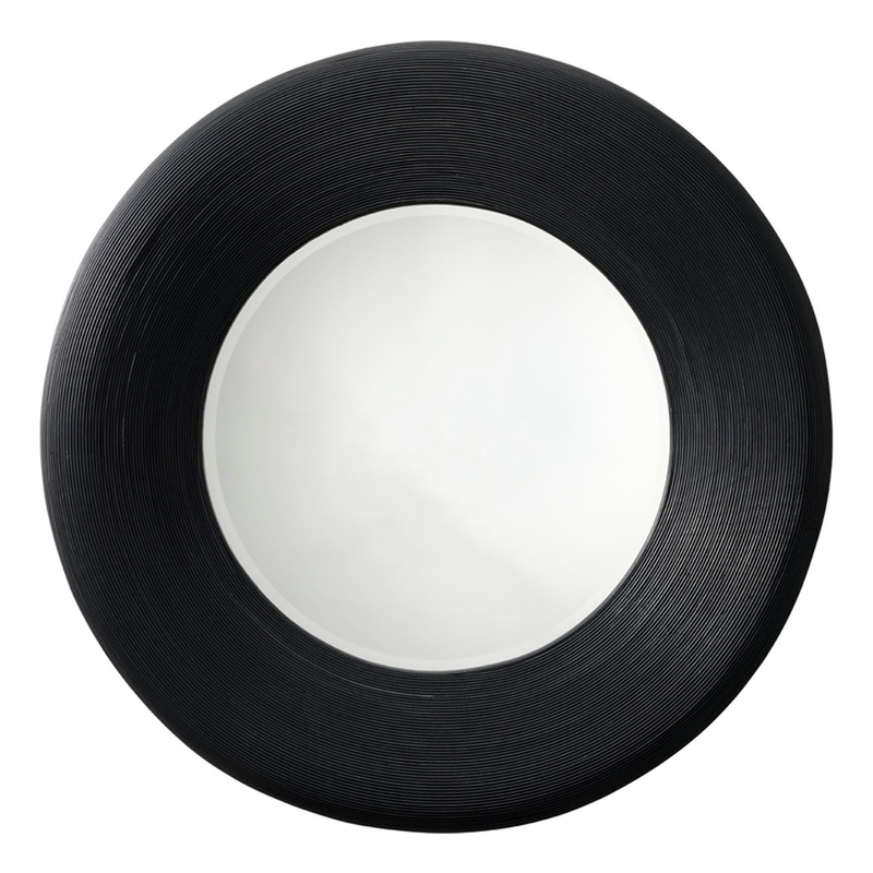 J&D Designs Co Paddock Mirror in Black