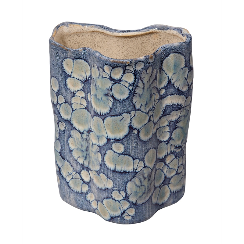 J&D Designs Co Cloud Medium and Small Vase Set in Blue